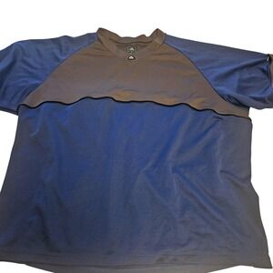 Nike ACG Base Layer Shirt Mens 2XL Blue Brown Dri-FIT Made in Italy Outdoor Bike